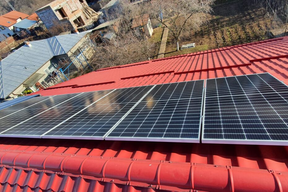 panouri fotovoltaice- Campina