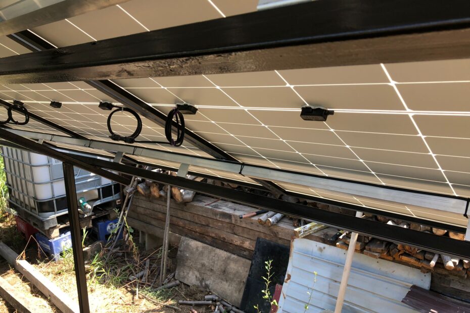 kit fotovoltaic pe teren