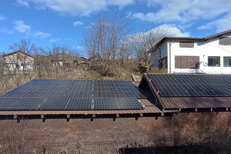 Sistem fotovoltaic buzau